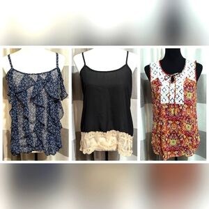 Bundle of Sheer Blouses all Size Small GUC